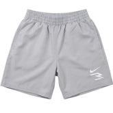 Nike Boys Woven Defense Badge Shorts In Grey