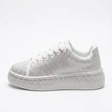Sissy Boy Womens Emblazon Shoes In White