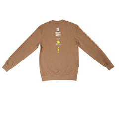 Enrico Coveri Mens 12 Sweatshirt In Camel