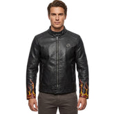 Vialli Mens Okada Jacket In Black