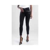 Sissyboy P25238 Ladies Jon Jon Skinny W/ Bling Black