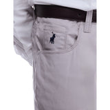 Polo MenS 5 Pocket Trouser In Grey