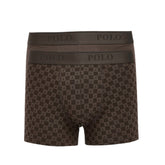 Polo Mens 2 Pack Boxers In Brown