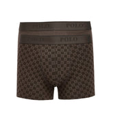 Polo Mens 2 Pack Boxers In Brown