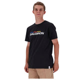 Salomon Boys Old Racer T-Shirt In Black