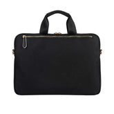 Elle Embossed Slimline Laptop Bag In Black