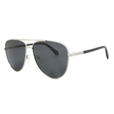 Polaroid Palladium Sunglasses For Men In Silver