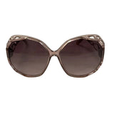 Swarovski Brown Plastic Frame Sunglasses For Women In Brown