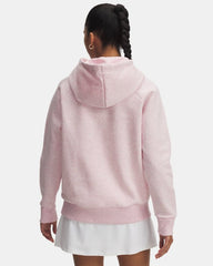 Under Armour Rival Fleece Hoodie Prime Pink Light Heather