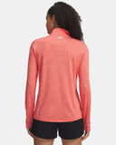 Under Armour Tech Twist 1/2 Zip In Venom Red