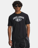 Under Armour Woodmark Locker Tag Short Sleeve In Black