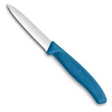Victorinox Classic Serrated Paring 8cm Knife In Blue