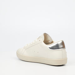 Miss Black Ladies Veta 1 Shoes Silver Sneaker