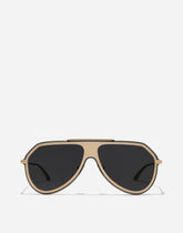 Dolce & Gabbana Mens Sunglasses In Black and Gold