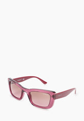 Vogue Chic Sunglasses In Burgundy