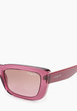 Vogue Chic Sunglasses In Burgundy