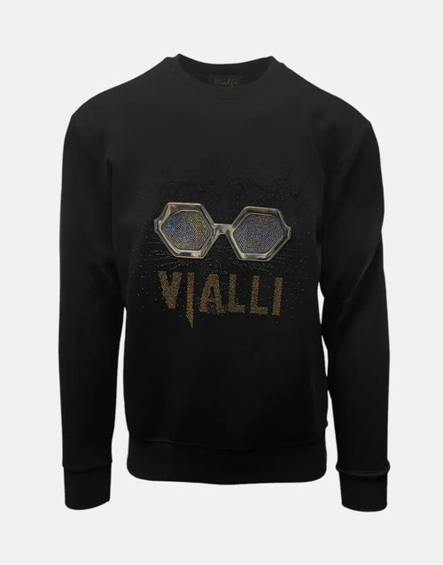 Vialli Mens King Sweatshirt Black – Sedgars SA