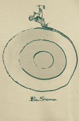 Ben Sherman W1012511 Mens Rascal Rider T-Shirt Olive