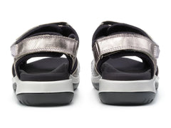 Hotter Womens Walk II Shoes In Silver