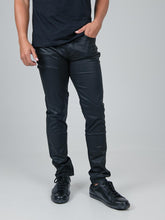 Ben Sherman Wax Coated Jeans Denim Black