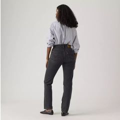 Levis Womens 501 Curve Jeans In Black