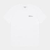 Ben Sherman Mens Essential V-Neck T-Shirt In White