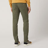 Harmont & Blaine Mens 5 Pocket Basic Narrow Pants In Olive