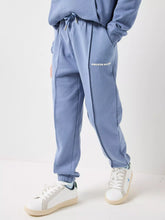 Calvin Klein Unisex Relaxed Pintuck Sweatpants In Blue