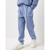Calvin Klein Kids Unisex Relaxed Pintuck Sweatpants In Blue