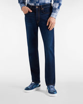 Harmont & Blaine Mens 5 Pocket Basic Narrow Jeans In Blue