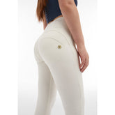 Freddy Womens Skinny Push Up Pants In Cream