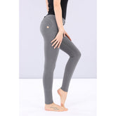 Freddy Womens Skinny Push Up Pants In Grey