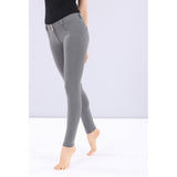 Freddy Womens Skinny Push Up Pants In Grey