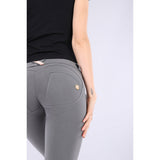 Freddy Womens Skinny Push Up Pants In Grey