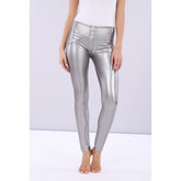 Freddy Wrup1Ms004 Mid Waist Skinny S22 Silver