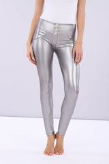 Freddy Wrup1Ms004 Mid Waist Skinny S22 Silver