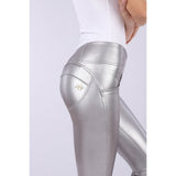 Freddy Wrup1Ms004 Mid Waist Skinny S22 Silver