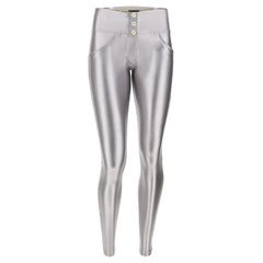 Freddy Wrup1Ms004 Mid Waist Skinny S22 Silver