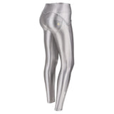 Freddy Wrup1Ms004 Mid Waist Skinny S22 Silver