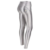 Freddy Wrup1Ms004 Mid Waist Skinny S22 Silver