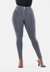 Freddy Womens WR Up Curvy Fit Push-Up Pant In Grey