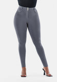 Freddy Womens WR Up Curvy Fit Push-Up Pant In Grey