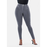 Freddy Womens WR Up Curvy Fit Push-Up Pant In Grey