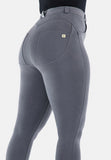 Freddy Womens WR Up Curvy Fit Push-Up Pant In Grey