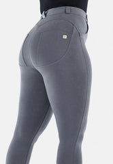 Freddy Womens WR Up Curvy Fit Push-Up Pant In Grey