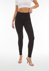 Freddy Wrup2Hc002Org High Waist Skinny J7N Black