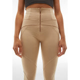 Freddy Wrup2Hhf332 High Waist Trouser With Ribbed Beige