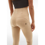 Freddy Wrup2Hhf332 High Waist Trouser With Ribbed Beige