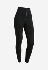 Freddy Wrup2Hhf332 High Waist Trouser With Ribbed Black