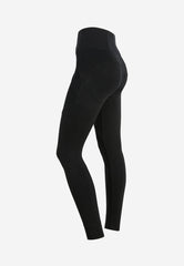 Freddy Wrup2Hhf332 High Waist Trouser With Ribbed Black